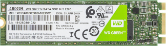 Накопитель SSD WD Original SATA-III 480GB WDS480G2G0B Green M.2 2280 - купить недорого с доставкой в интернет-магазине