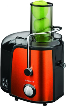 Соковыжималка центробежная Scarlett SC-JE50S42 1000Вт рез.сок.:1000мл. оранжевый - купить недорого с доставкой в интернет-магазине