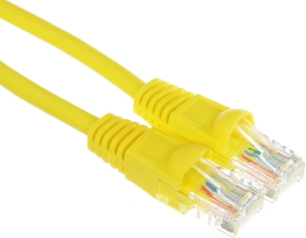 Патч-корд Buro UTP 4 пары cat.5E CCA molded 0.5м желтый RJ-45 (m)-RJ-45 (m) (UTP-5E-0,5M-Y) - купить недорого с доставкой в интернет-магазине