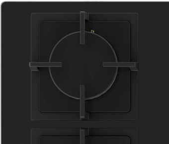 Газовая варочная поверхность Lex GVG 644A BBL черный - купить недорого с доставкой в интернет-магазине