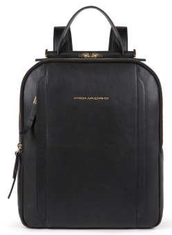 Рюкзак женский Piquadro Circle CA5566W92/N черный кожа - купить недорого с доставкой в интернет-магазине