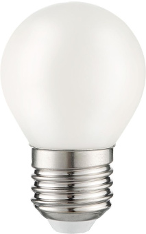 Лампа светодиодная Gauss Filament 105202109-D 9Вт цок.:E27 шар 220B св.свеч.бел.теп. (упак.:10шт) - купить недорого с доставкой в интернет-магазине
