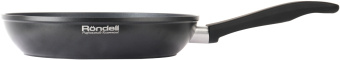 Сковорода Rondell Invictus RDA-1364 круглая 24см покрытие: Xylan Plus ручка несъемная (без крышки) черный - купить недорого с доставкой в интернет-магазине