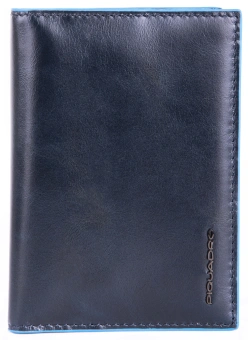 Обложка для документов Piquadro Blue Square PP5256B2/BLU2 синий натур.кожа - купить недорого с доставкой в интернет-магазине