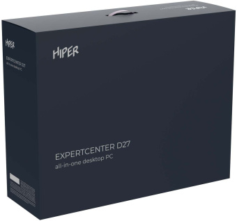 Моноблок Hiper ExpertCenter ED27 27" UHD i5 1240P (1.7) 16Gb SSD512Gb Iris Xe CR noOS GbitEth WiFi BT 100W клавиатура мышь Cam серый 3840x2160 - купить недорого с доставкой в интернет-магазине