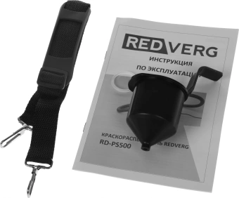 Краскопульт RedVerg RD-PS500 500Вт бак:800мл 500мл/мин - купить недорого с доставкой в интернет-магазине