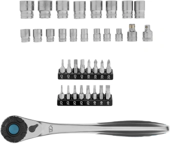 Набор торцевых головок Gross 14144 в комплекте 36 предметов +жесткий кейс - купить недорого с доставкой в интернет-магазине