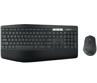 Клавиатура + мышь Logitech MK850 клав:черный мышь:черный USB беспроводная BT slim Multimedia (920-008232) - купить недорого с доставкой в интернет-магазине
