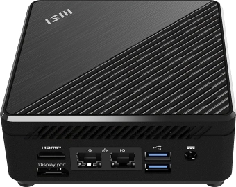Неттоп MSI Cubi N ADL-019RU N100 (0.8) 4Gb SSD128Gb UHDG Windows 11 Professional 2xGbitEth WiFi BT 65W черный (9S6-B0A911-220) - купить недорого с доставкой в интернет-магазине