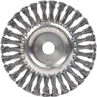 Щетка дисковая Patriot 813010013 d=180мм d(посад.)=22.23мм (угловые шлифмашины) (упак.:1шт) - купить недорого с доставкой в интернет-магазине
