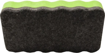 Стиратель Silwerhof Daily для досок фетр 10.7x5.7x2см зеленый магнитный - купить недорого с доставкой в интернет-магазине