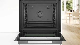 Духовой шкаф Электрический Bosch Serie 8 HBG7341W1 белый - купить недорого с доставкой в интернет-магазине