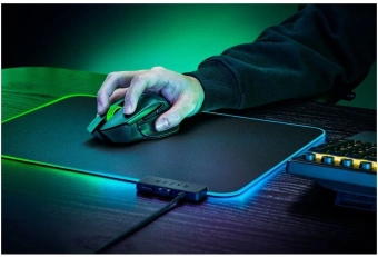 Мышь Razer Basilisk V3 X Hyperspeed черный оптическая 18000dpi беспров. USB 9but (RZ01-04870100-R3G1) - купить недорого с доставкой в интернет-магазине