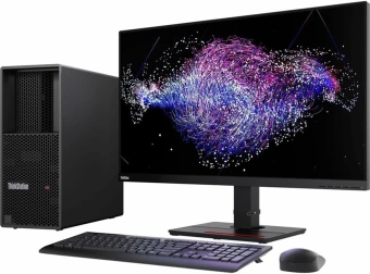 ПК Lenovo ThinkStation P3t MT i7 13700 (2.1) 32Gb SSD1Tb UHDG 770 CR Windows 11 Professional 64 GbitEth 750W kb мышь клавиатура черный (30GUSGUR00) - купить недорого с доставкой в интернет-магазине