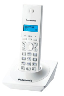 Р/Телефон Dect Panasonic KX-TG1711RUW белый АОН - купить недорого с доставкой в интернет-магазине