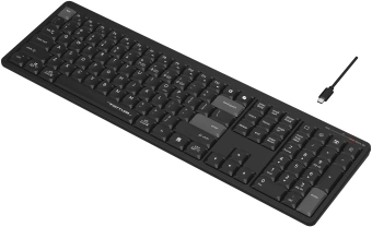 Клавиатура A4Tech Fstyler FBX55C черный USB беспроводная BT/Radio slim Multimedia (FBX55C) - купить недорого с доставкой в интернет-магазине