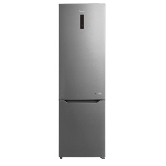Холодильник Midea MDRB489FGE02OE 2-хкамерн. серебристый - купить недорого с доставкой в интернет-магазине