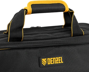 Сумка для инструментов Denzel 90295 10л 3отд. 28карм. черный/желтый - купить недорого с доставкой в интернет-магазине