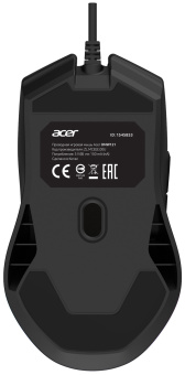 Мышь Acer OMW121 черный оптическая (6400dpi) USB (6but) - купить недорого с доставкой в интернет-магазине