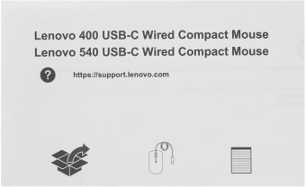 Мышь Lenovo 540 темно-серый оптическая 2400dpi USB2.0 (GY51D20876) - купить недорого с доставкой в интернет-магазине