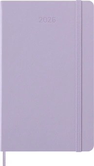 Ежедневник Moleskine CLASSIC Large 130х210мм 400стр. сиреневый - купить недорого с доставкой в интернет-магазине