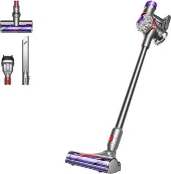 Пылесос Dyson V8 Laser Detect 425Вт серебристый - купить недорого с доставкой в интернет-магазине