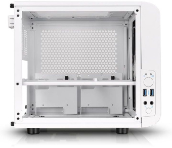 Корпус Thermaltake Core V1 белый без БП miniITX 2x80mm 1x120mm 1x140mm 2xUSB3.0 audio bott PSU - купить недорого с доставкой в интернет-магазине