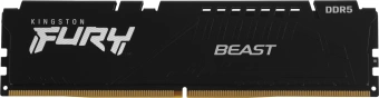 Память DDR5 32GB 6000MHz Kingston KF560C30BBE-32 Fury Beast RTL Gaming PC5-48000 CL30 DIMM UDIMM 288-pin 1.4В kit single rank с радиатором Ret - купить недорого с доставкой в интернет-магазине
