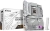 Материнская плата Gigabyte X870 A ELITE WF7 ICE SocketAM5 AMD X870 4xDDR5 ATX AC`97 8ch(7.1) 2.5Gg RAID+HDMI - купить недорого с доставкой в интернет-магазине