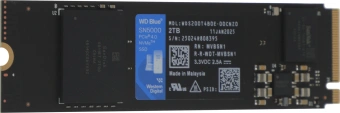 Накопитель SSD WD PCIe 4.0 x4 2TB WDS200T4B0E SN5000 Blue M.2 2280 - купить недорого с доставкой в интернет-магазине