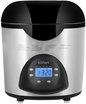 Хлебопечь Kitfort КТ-315 530Вт серебристый/черный - купить недорого с доставкой в интернет-магазине