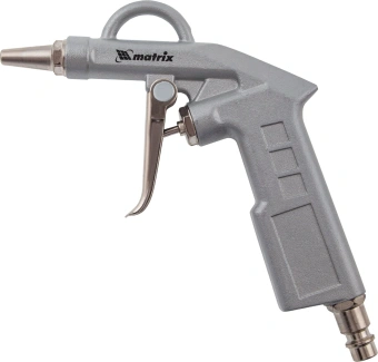 Пистолет продувочный Matrix 57332 250л/мин оранжевый/серебристый - купить недорого с доставкой в интернет-магазине