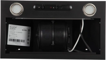 Вытяжка встраиваемая Elikor Врезной блок 52П-400-П3Д черный управление: ползунковое (1 мотор) - купить недорого с доставкой в интернет-магазине