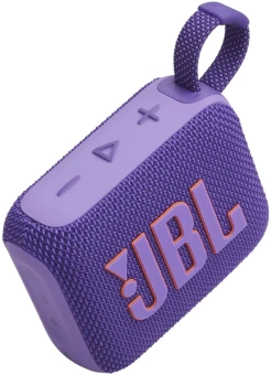Колонка порт. JBL Go 4 фиолетовый 4.2W 1.0 BT 850mAh (JBLGO4PUR) - купить недорого с доставкой в интернет-магазине
