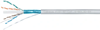 Кабель информационный Cabeus FTP-4P-CAT.6-SOLID-GY кат.6 U/FTP 4 пары PVC внутренний 305м серый - купить недорого с доставкой в интернет-магазине