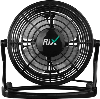 Вентилятор настольный RIX RDF-1500USB 2.5Вт скоростей:1 черный - купить недорого с доставкой в интернет-магазине