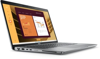 Ноутбук Dell Latitude 5450 Core Ultra 7 155U 16Gb SSD512Gb Intel Graphics 14" WVA FHD (1920x1080) Linux grey WiFi BT Cam (5450-7560) - купить недорого с доставкой в интернет-магазине
