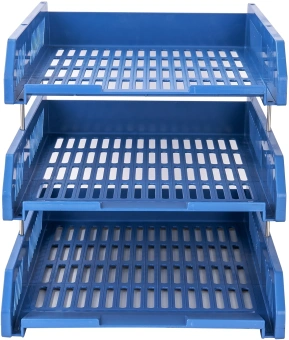 Лоток горизонтальный Deli E9209 для бумаг 268х336х118мм ассорти - купить недорого с доставкой в интернет-магазине