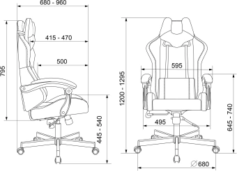 Кресло игровое A4Tech Bloody GC-560 черный Formula 999 искусственная замша с подголов. крестов. металл - купить недорого с доставкой в интернет-магазине