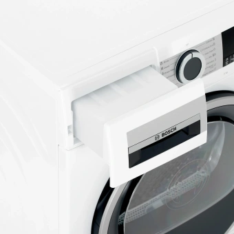 Сушильная машина Bosch WQG1420AME пан.англ. кл.энер.:A++ макс.загр.:9кг белый - купить недорого с доставкой в интернет-магазине