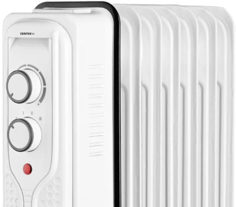 Радиатор масляный Centek CT-6205 1500Вт белый - купить недорого с доставкой в интернет-магазине