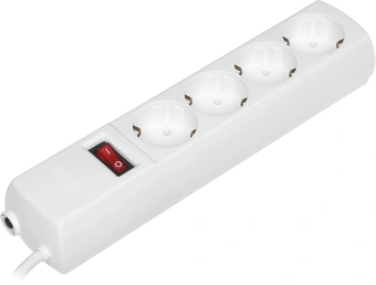 Сетевой фильтр Юнивольт 00-00000449 3м (4 розетки) белый (коробка) - купить недорого с доставкой в интернет-магазине