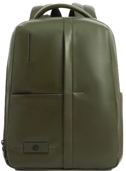 Рюкзак мужской Piquadro Russel CA6766W137/VE2 хаки кожа - купить недорого с доставкой в интернет-магазине