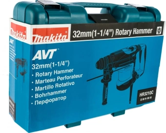 Перфоратор Makita HR3210C патрон:SDS-plus уд.:5Дж 850Вт (кейс в комплекте) - купить недорого с доставкой в интернет-магазине