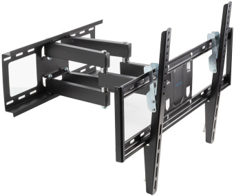 Кронштейн для телевизора Kromax OPTIMA-409 черный 32"-65" макс.45кг настенный поворотно-выдвижной и наклонный - купить недорого с доставкой в интернет-магазине