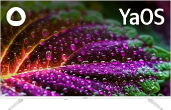 Телевизор LED BBK 43" 43LEX-7241/FTS2C (W) Яндекс.ТВ Frameless белый FULL HD 60Hz DVB-T2 DVB-C DVB-S2 USB WiFi Smart TV (RUS) - купить недорого с доставкой в интернет-магазине