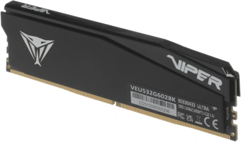 Память DDR5 2x16GB 6000MHz Patriot VEU532G6028K Viper Elite 5 Ultra RTL Gaming PC5-48000 CL28 DIMM 288-pin 1.4В kit single rank с радиатором Ret - купить недорого с доставкой в интернет-магазине