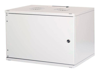 Шкаф коммутационный Lande NetBox Soho (LN-SH12U5440-BL-F0-2) настенный 12U 540x400мм пер.дв.металл задн.дв.стал.лист несъемн.бок.пан. направл.под закл.гайки 80кг черный 14.5кг IP20 сталь - купить недорого с доставкой в интернет-магазине