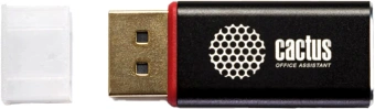 Переходник аудио-видео Cactus CS-DP-HDMI-ADR DisplayPort (m)/HDMI (f) 5м. позолоч.конт. черный - купить недорого с доставкой в интернет-магазине