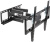 Кронштейн для телевизора Kromax OPTIMA-409 черный 32"-65" макс.45кг настенный поворотно-выдвижной и наклонный - купить недорого с доставкой в интернет-магазине
